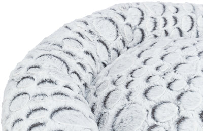 Trixie Kattenmand Mila Rond Pluche Wit / Grijs